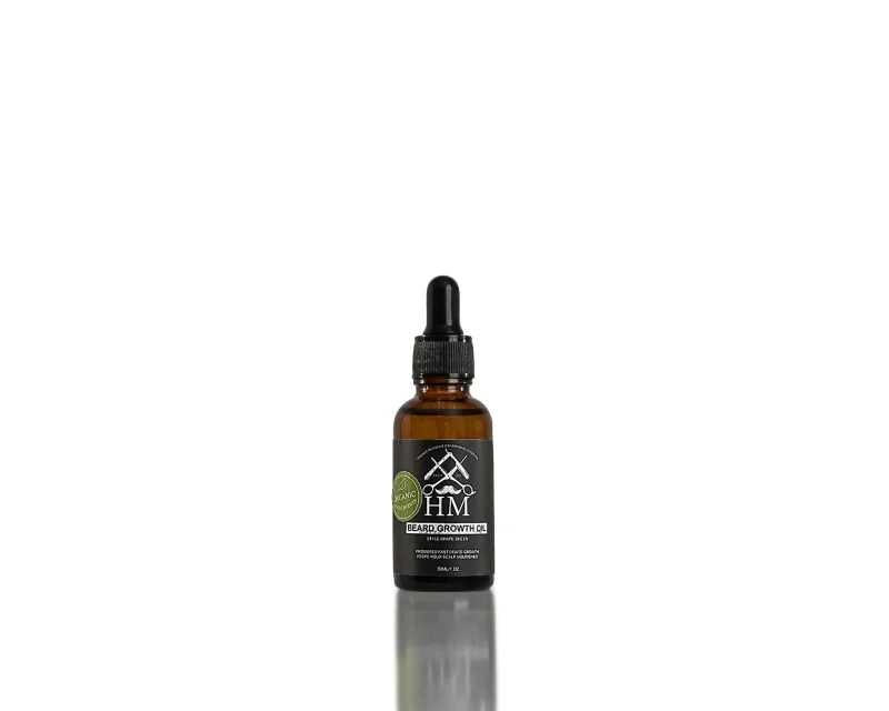 100 organic beard growth oil 30ml hm barbering co