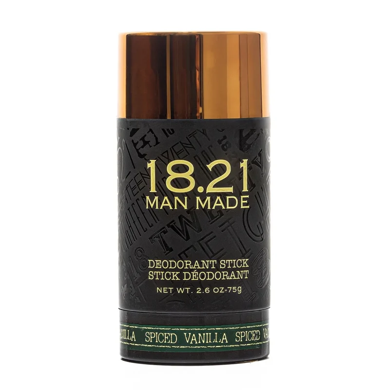 18 21 man made spiced vanilla deodorant 2 6oz aluminum free