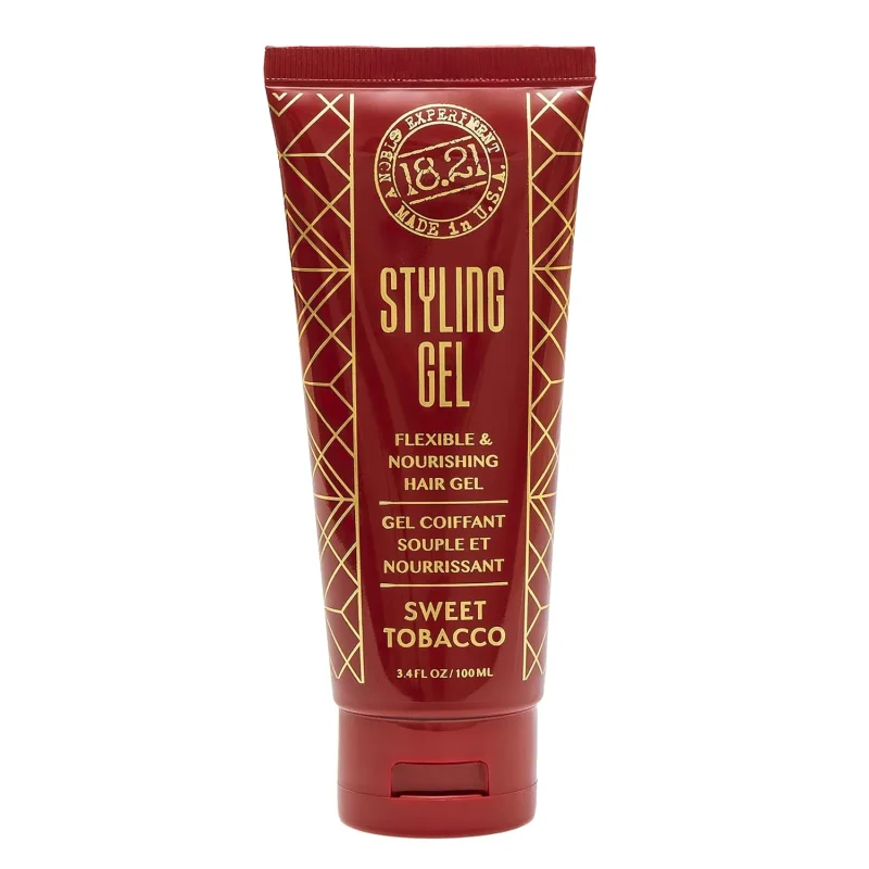 18 21 man made sweet tobacco styling gel 100ml flexible hold