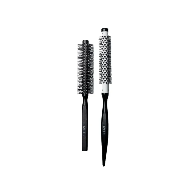 2 piece l3vel3 round brush set for hair styling