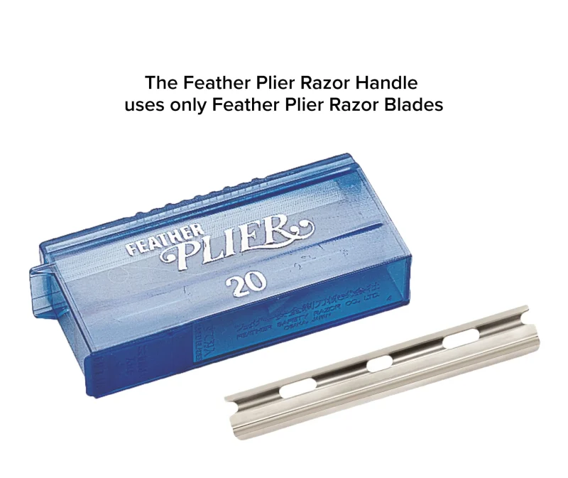 20 pack feather plier replacement razor blades