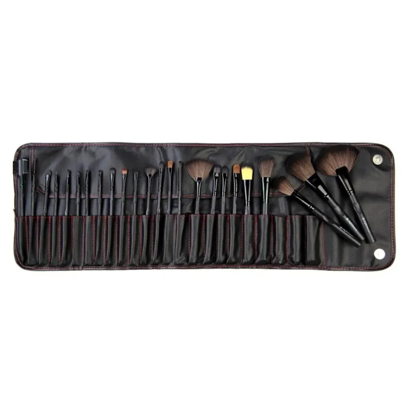 24 piece crown pro designer makeup brush set cs24