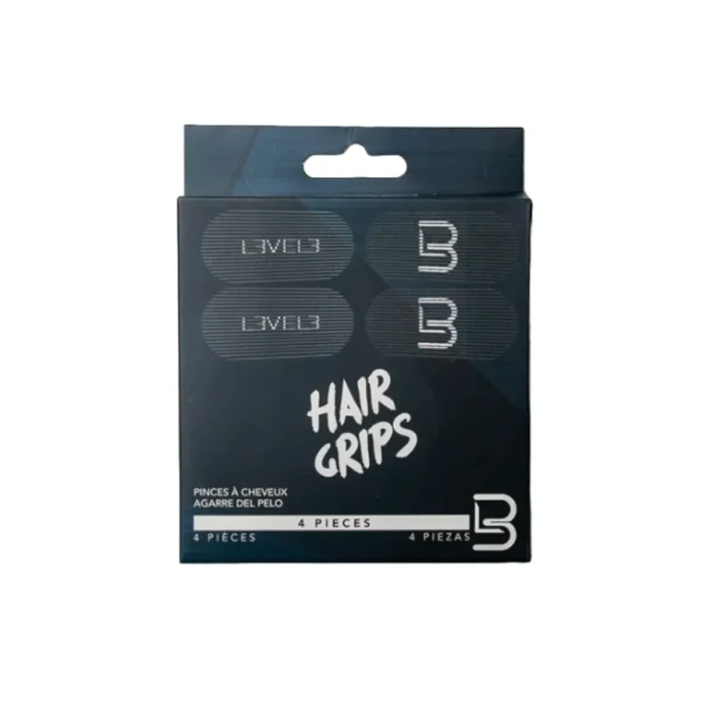 4 pack l3vel3 hair grips reusable styling clips