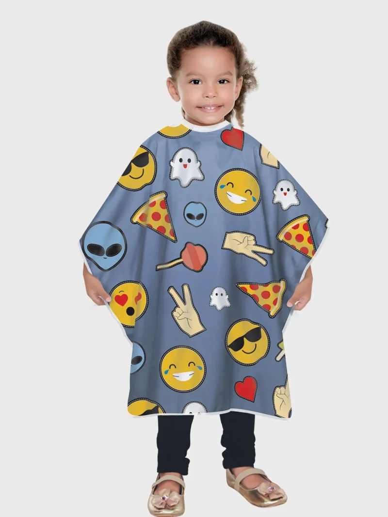 betty dain kids shampoo cape with touch and close fast delivery