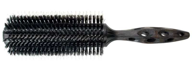 extra long boar nylon oval hair brush br100el4