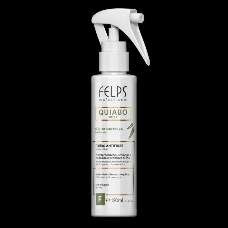 felps quiabo anti frizz thermal spray 120ml