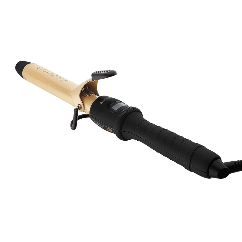 goldpro 1 25 curling iron open