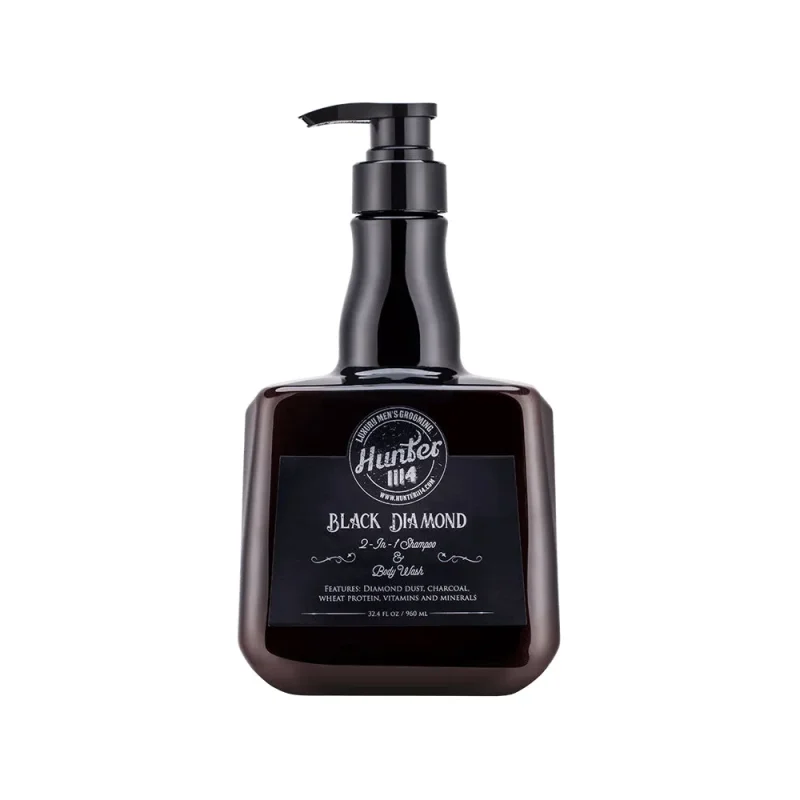 hunter 1114 black diamond 2 in 1 shampoo body wash