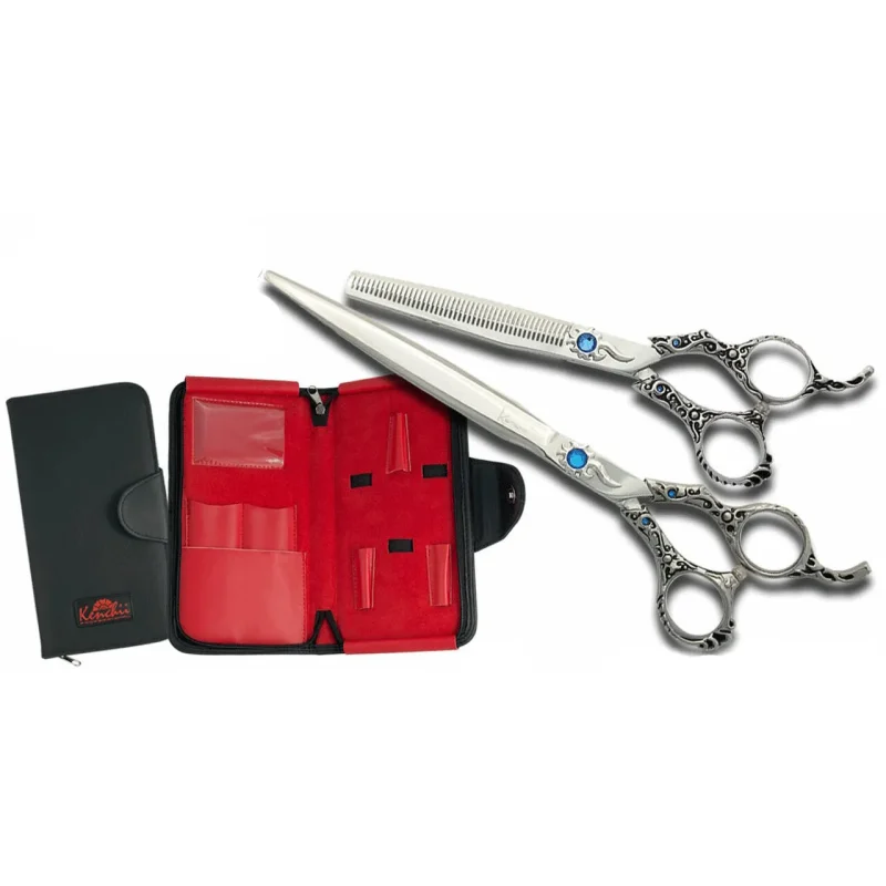 kenchii 2 piece shear thinner set for professionals