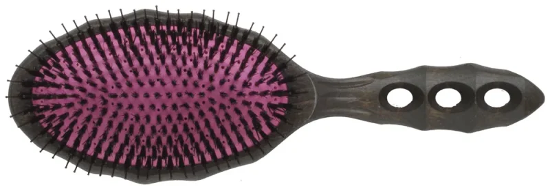 ys park eco tortoise wood hair brush br90cc2